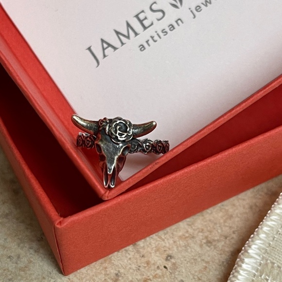 James Avery ring 4 1/2 Desert Rose Ring NEW in box - Picture 3 of 6